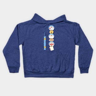 doraemon dorayaki Kids Hoodie